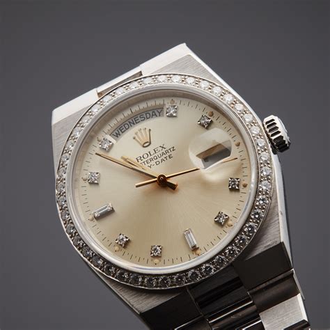 rolex quartz day date|Rolex quartz movement.